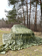 Маскировочная сетка 3х5м для автомобиля, пикапа, внедорожника и техники "Листья зелёные №2" - изображение 8