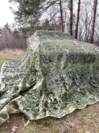 Маскировочная сетка 3х4м для автомобиля, пикапа, внедорожника и техники "Листья зелёные №2" - изображение 2