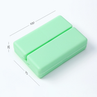 Органайзер для таблеток на 7 отделений MVM 10x7x2.5 см Зеленый - изображение 4
