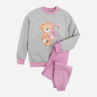 Дитяча піжама для дівчинки Tup Tup P202DZ-7900 98 см Сіра/Фіолетова (5901845256407) - зображення 1