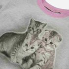 Дитяча піжама для дівчинки Tup Tup P206DZ-7900 134 см Сірі/Рожева (5901845256643) - зображення 3