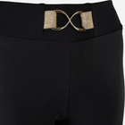 Дитячі штани-кльош для дівчинки Tup Tup PIK3400-1010 110 см Чорні (5901845295703) - зображення 3