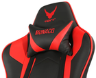 Fotel gamingowy Varr Monaco Black-Red (5907595447614) - obraz 4