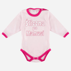 Дитячий комплект (боді + штанішки) для новонароджених для дівчинки Tup Tup T21B200-2200 56 см Рожевий (5901845287074) - зображення 2