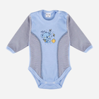 Zestaw dziecięcych body 2 szt dla niemowląt Tup Tup T21B246-BN02 68 cm Biały/Błękitny (5901845287418) - obraz 3
