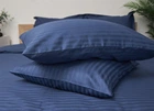Набор наволочек Moon&Star Satin Stripe Delfi Blue 40х40 2 шт (MS-840000378)