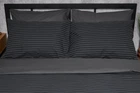 Набір наволочок Moon&Star Бязь Gold Люкс Gray Stripe&Black 50х70 2 шт(MS-840000207)