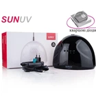 Лампа для маникюра SUNUV SUN 1 48вт, с кварцевыми диодами 2 поколения, черная (оригинал)