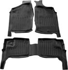 Комплект автоковриков Stingray NISSAN Navara (D22) (1998-...) правый руль (5014193) 3 шт. Черный (2610501419300)