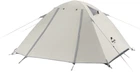 Палатка четырехместная Naturehike P-Series CNK2300ZP028 Светло-серая (6976023920462)