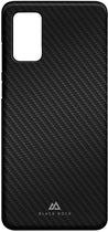 Etui plecki Black Rock Ultra Thin Iced do Samsung Galaxy S20+ Carbon Black (4260557047545) - obraz 1