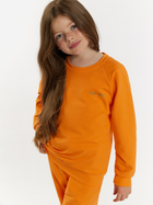 Komplet młodzieżowy sportowy (bluza + spodnie) dla dziewczynki Tup Tup 101408-4610 140 cm Pomarańczowy (5907744491390) - obraz 3