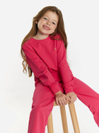 Дитячий спортивний костюм (світшот + штани) для дівчинки Tup Tup 101410-2200 110 см Малиновий (5907744491543) - зображення 3