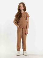 Дитяча футболка для дівчинки Tup Tup 101500-1070 104 см Світло-коричнева (5907744500160) - зображення 3