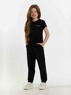 Koszulka dziecięca dla dziewczynki Tup Tup 101500-1010 116 cm Czarna (5907744500382) - obraz 1