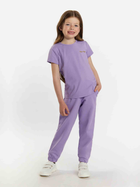 Дитяча футболка для дівчинки Tup Tup 101500-2510 122 см Фіолетова (5907744500795) - зображення 2