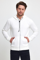 Кофта на замке спортивная Trend Collection 5336 Белый L