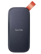 Зовнішній накопичувач SSD, 1Tb, SanDisk Portable E30, Black, Type-C (USB 3.2 Gen 2), до 800 MB/s (SDSSDE30-1T00-G26)