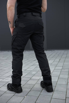Чоловічі тактичні штани «Kayman» Military чорний колір 32-34 - зображення 3