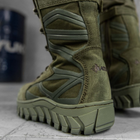 Мужские высокие Ботинки с резиновыми вставками / Берцы Bates Annobon Boots олива размер 43 - изображение 4
