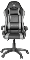 Геймерське крісло Varr Zolder Black-Grey (5907595458597) - зображення 1