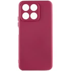 Чехол Silicone Cover Lakshmi Full Camera (A) для Huawei Honor X8a Бордовый / Marsala - 00000068987_1