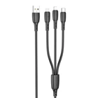 Дата кабель Borofone BX71 USB to 3in1 1m /Black