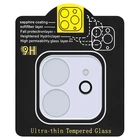 Захисне скло на камеру Full Block (тех.пак) для Apple iPhone 11 (6.1") Прозорий - 00000052617_1
