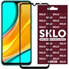 Противоударное защитное Стекло SKLO 3D full glue для Xiaomi Redmi 9 / Poco M3 / Redmi 9T /Black