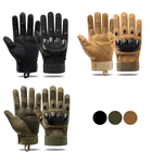 Тактичні рукавички Combat Touch Touchscreen військові Койот L - зображення 4