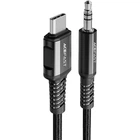 Аудио кабель Aux Acefast C1-08 (Type-C to AUX 3.5mm) (1m) Black