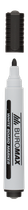 Маркер BuroMax BM.8800-01 сухостираемый черный