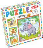 Puzzle Tactic Moje pierwsze puzzle Safari 4 x 6 elementów (6416739566658) - obraz 1