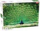 Puzzle Tactic Piękny Paw Peacock 500 elementów (6416739586861) - obraz 1