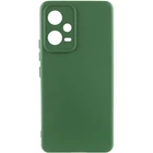 Чехол Lakshmi Silicone Cover Lakshmi Full Camera (A) для Xiaomi Poco X5 5G / Redmi Note 12 5G Зеленый / Dark green
