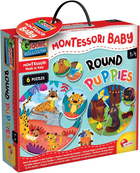 Puzzle dwustronne Lisciani Montessori Baby 6 elementów (8008324106004)