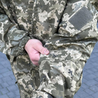 Износостойкая Мужская Куртка "Горка 5" рип стоп с капюшоном и липучками для шевронов пиксель размер 56-58 - изображение 5