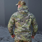 Мужская Водоотталкивающая Куртка с велкро панелями / Легкий Дождевик мультикам размер S - изображение 3