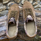 Літні Тактичні кросівки. Койот. Натуральна шкіра. 38р (25,5см) DSLM-1035-38 - зображення 4
