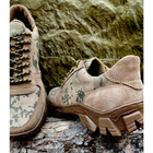 Літні Тактичні кросівки. Койот. Натуральна шкіра. 38р (25,5см) DSLM-1036-38 - зображення 3
