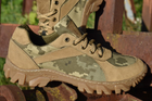 Кросівки Жіночі Літні Тактичні. Койот+Піксель. Натуральна шкіра. 38р (25см) MSLF-2142-38 - зображення 3