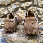 Літні Тактичні кросівки. Койот. Натуральна шкіра. 47р (31,5см) DSLM-1035-47 - зображення 5