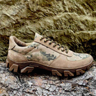 Літні Тактичні кросівки. Койот. Натуральна шкіра. 40р (26,5см) DSLM-1036-40 - зображення 1
