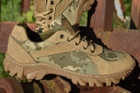 Кросівки Жіночі Літні Тактичні. Койот+Піксель. Натуральна шкіра. 41р (27см) MSLF-2142-41 - зображення 3