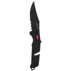 Нож складной SOG Trident AT Partially Serrated black/red черный/красный - изображение 1