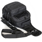 Качественная тактическая сумка водоотталкивающая, тактическая слинг, укрепленная, черный - изображение 3