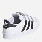 Trampki chłopięce na rzepy Adidas Originals Superstar EF4842 20 (4UK) Białe (4062053378105) - obraz 4