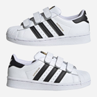 Trampki chłopięce na rzepy Adidas Originals Superstar EF4842 26 (9UK) Białe (4062053378075) - obraz 5