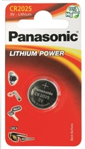 Батарейка Panasonic літієва CR2025 блістер, 1 шт.