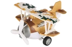 Same Toy Літак металевий інерційний Aircraft зі світлом і звуком (коричневий)